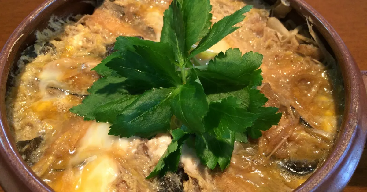 どじょうの柳川鍋